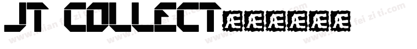 jt collect字体转换